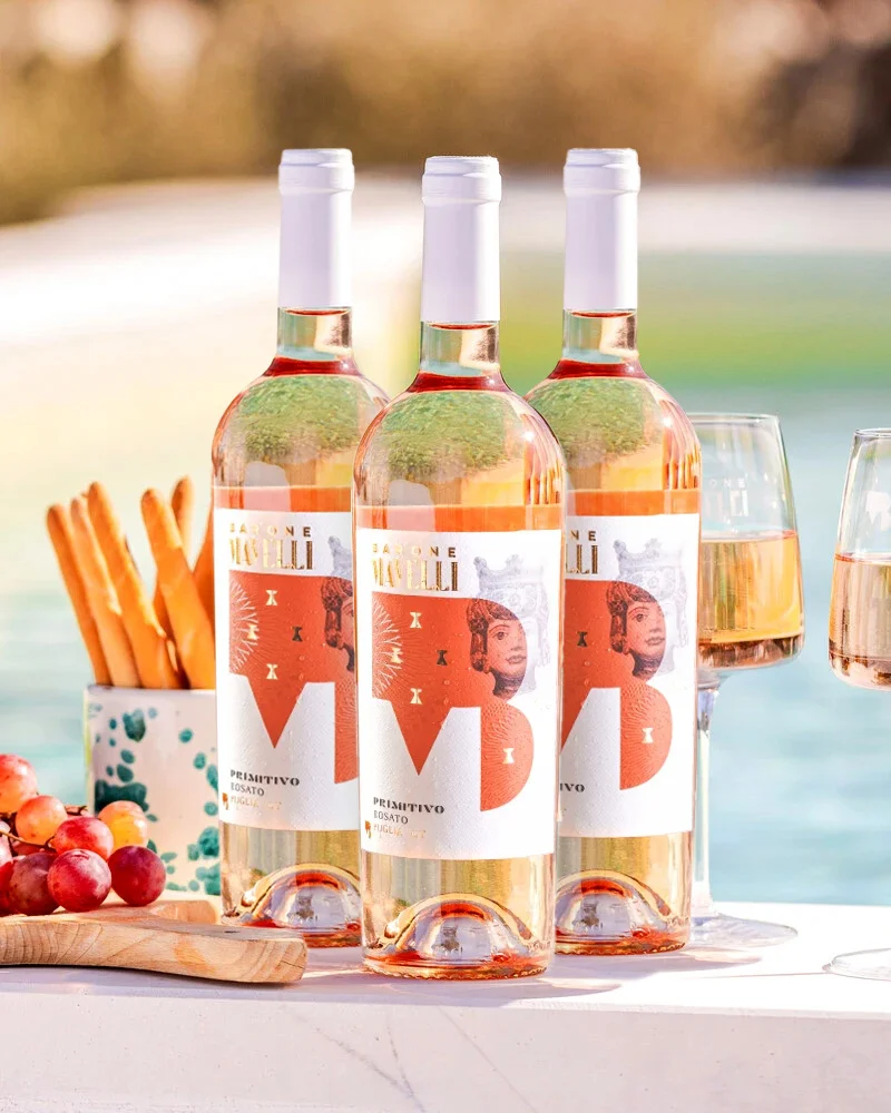 Primitivo Rosato IGP - Sparset 3 x 0,75 l Primitivo Rosato IGT - Sparset 3 x 0,75 l