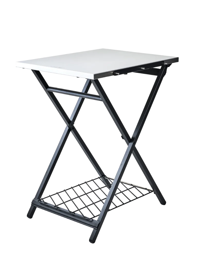 Ooni Klapptisch - für Pizzaöfen Ooni Klapptisch - für Pizzaöfen – aufgestellt zur Veranschaulichung der Funktion