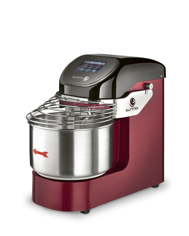 Knetmaschine Sunmix EVO6 Rosso Rubino – ansprechend in Szene gesetzt