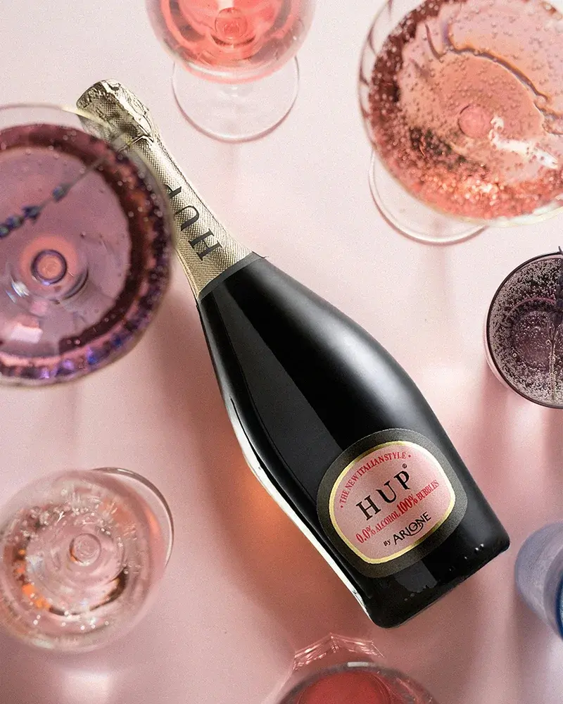 HUP Rosso – roter Spumante ohne Alkohol