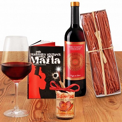Praesentkorb Donna Calabria Geschenkset Präsentkorb mit dem Namen Das Donna Calabria-Geschenkset