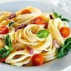 Linguine italienische Pasta aus Apulien Linguine italienische Pasta aus Apulien