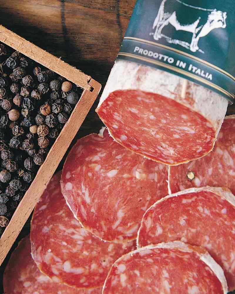 Rindersalami vom Toskana-Stier Rindersalami vom Toskana-Stier