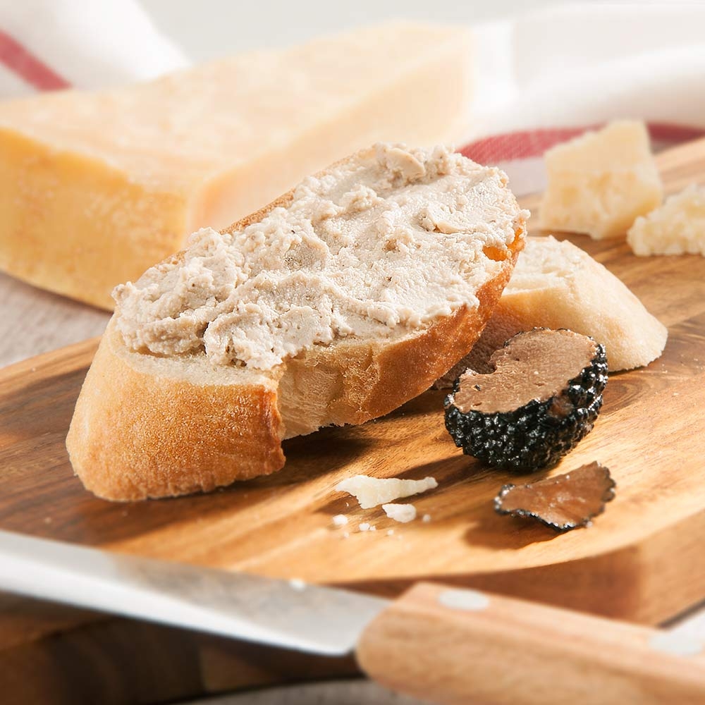 Parmesan-Crème mit Trüffel
