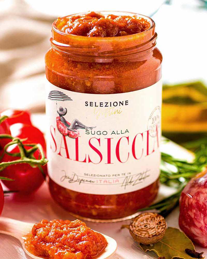 Tomatensoße mit Salsiccia Tomatensoße mit Salsiccia