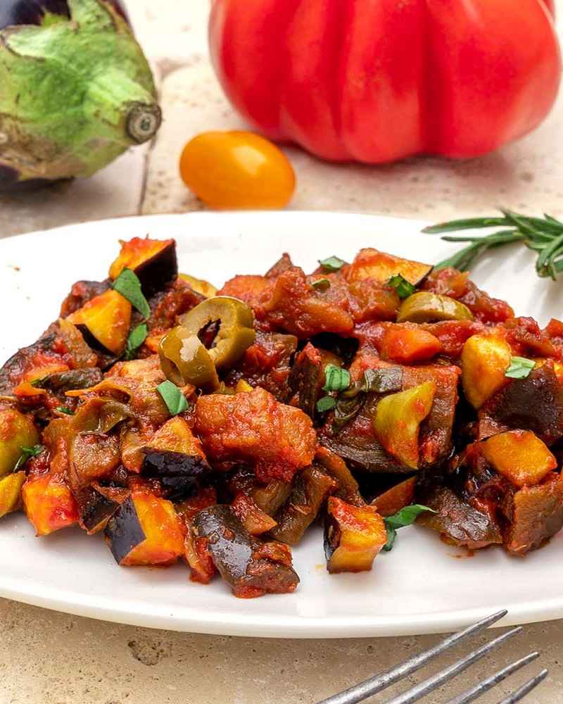 Caponata di Melanzane Caponata di Melanzane