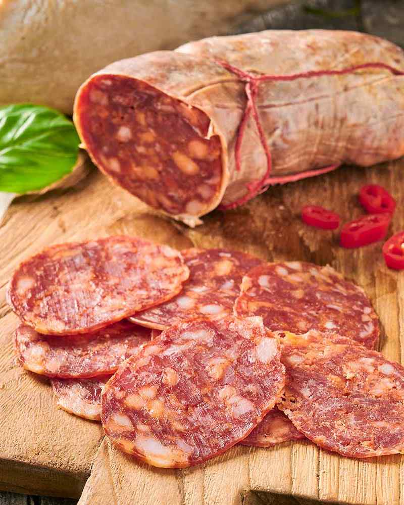 Pikante Soppressata-Salami, Bio Pikante Soppressata-Salami, Bio