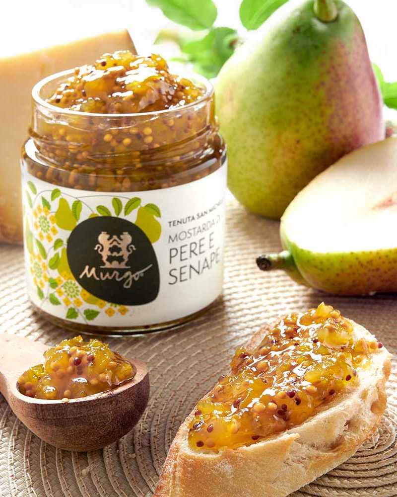 Birnen-Senf Chutney - Mostarda Birnen-Senf Chutney - Mostarda