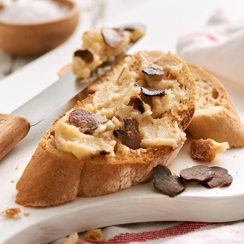 Burro con tartufo bianco 