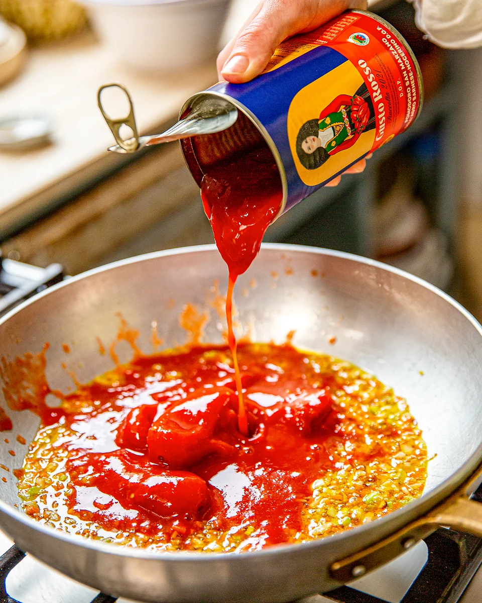 Sugo aus San-Marzano-Tomaten